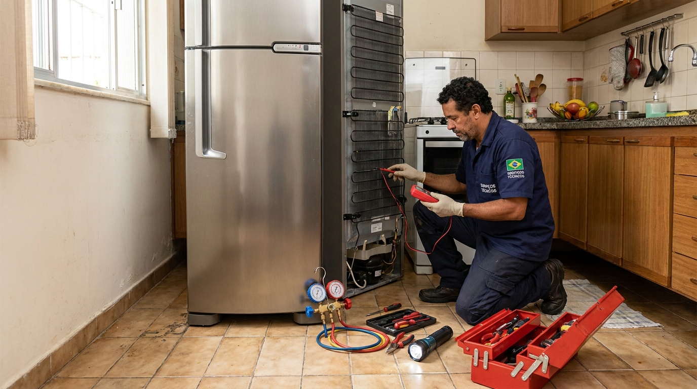 Manutenção na refrigeração em Anápolis-GO